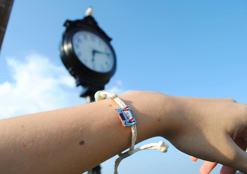 Bethany Beach, Delaware Sand Bead Bracelet by Earth Bands — view 4