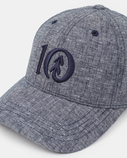 Logo Hemp Thicket Hat — Midnight Blue Deep Blue by Tentree — view 2