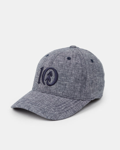 Logo Hemp Thicket Hat — Midnight Blue Deep Blue by Tentree