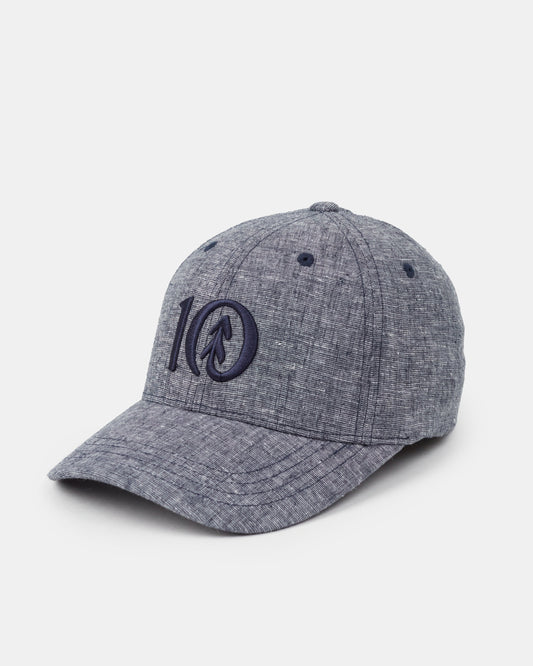 Logo Hemp Thicket Hat — Midnight Blue Deep Blue by Tentree