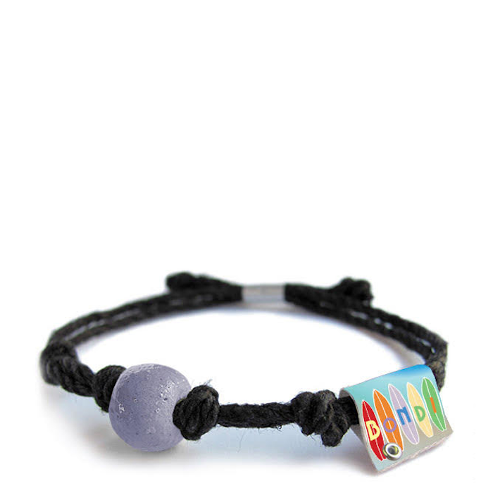 Bondi Beach, Sydney Australia Sand Bead Bracelet by Earth Bands — view 5