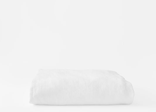 Hemp Duvet Cover in White