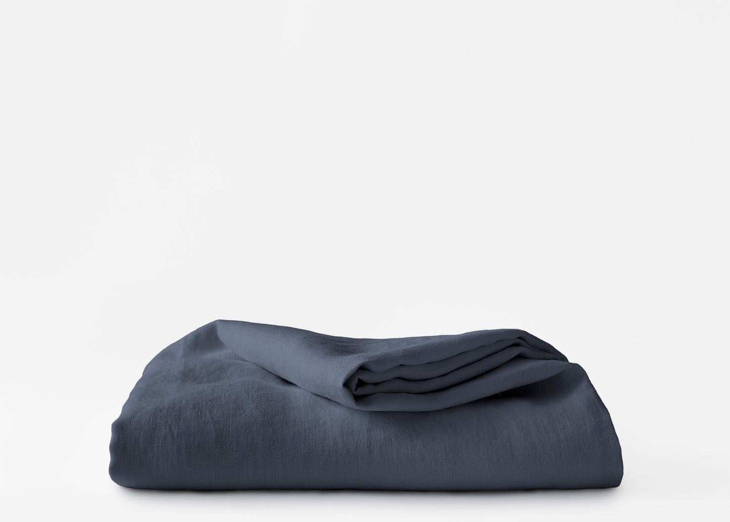 Hemp Duvet Cover in Night Swim