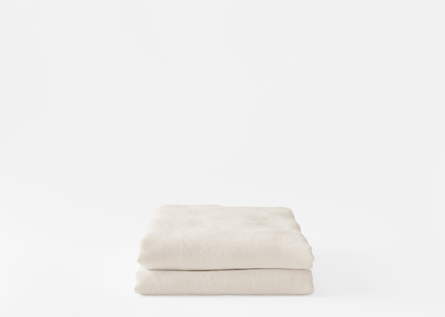 Hemp Swaddle Blanket Set in Oat Milk