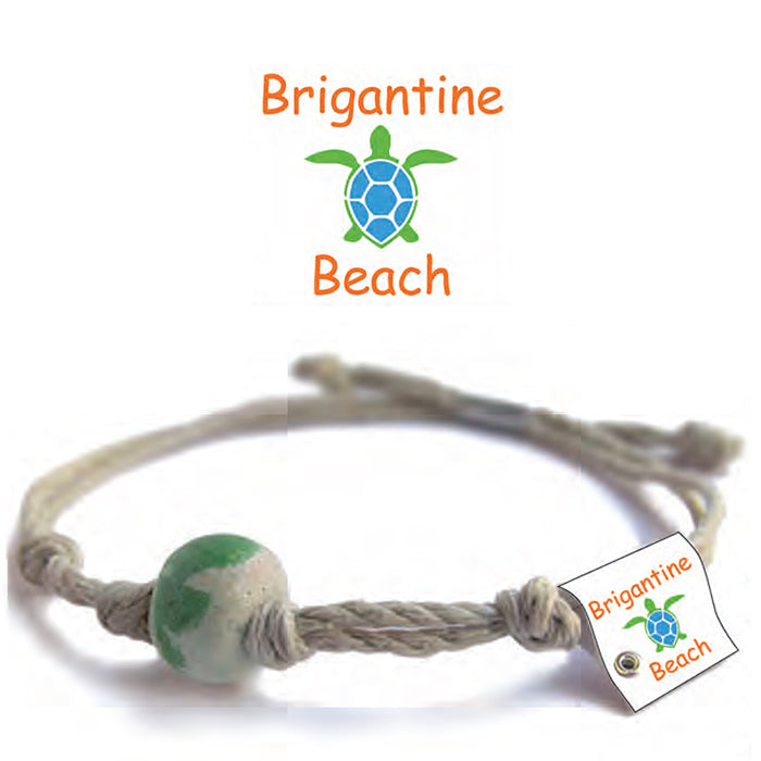 Brigantine, New Jersey Sand Bead Bracelet by Earth Bands