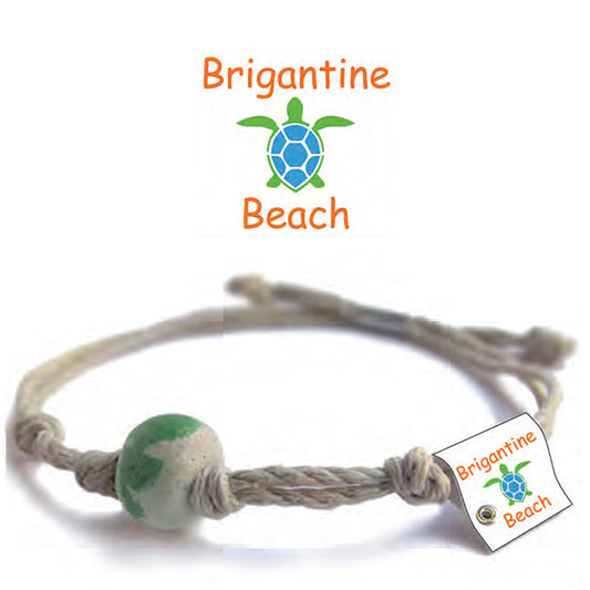 Brigantine, New Jersey Sand Bead Bracelet by Earth Bands
