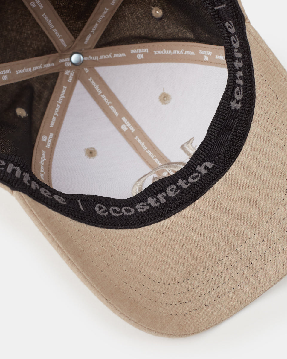 Logo Hemp Thicket Hat — Khaki by Tentree — view 4