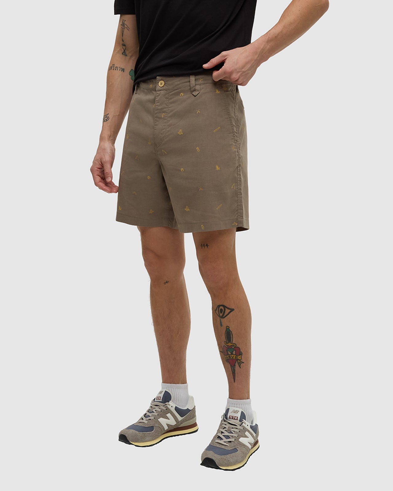 Hemp Latitude 7" Short — Clay Lake Life by Tentree