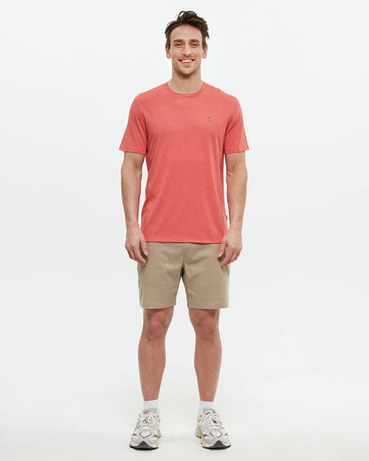 Hemp Joshua Short — Khaki by Tentree — view 2