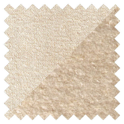 55% Hemp, 45% Organic Cotton Fleece — 9.6 oz, 34" wide tubular knit