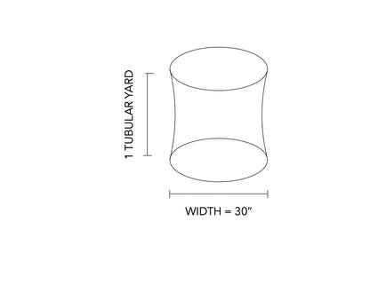 53% Hemp, 42% Organic Cotton, 5% Lycra Rib Knit - Weight: 6.2 oz. Width: 28" Tube