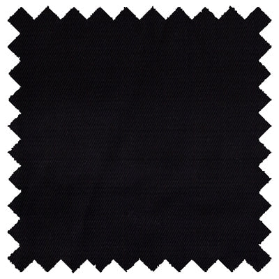 55% Hemp, 45% Organic Cotton Twill in Black — 10.5 oz, 57" wide