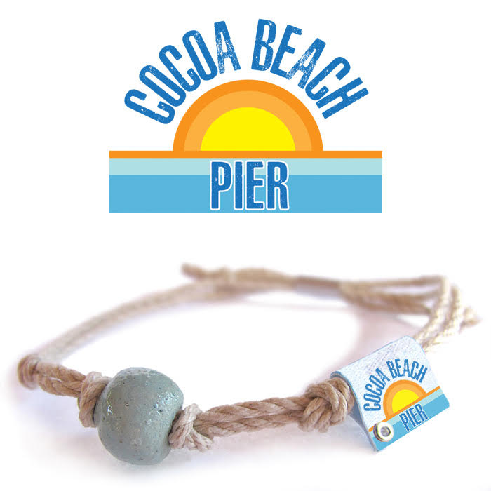 Cocoa Beach, Florida Sand Bead Bracelet by Earth Bands