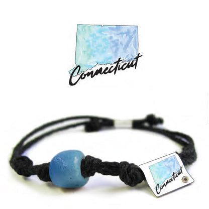 Connecticut Sand Bead Bracelet by Earth Bands