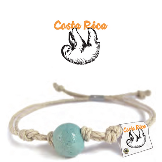 Costa Rica Sloth Bracelet by Earth Bands