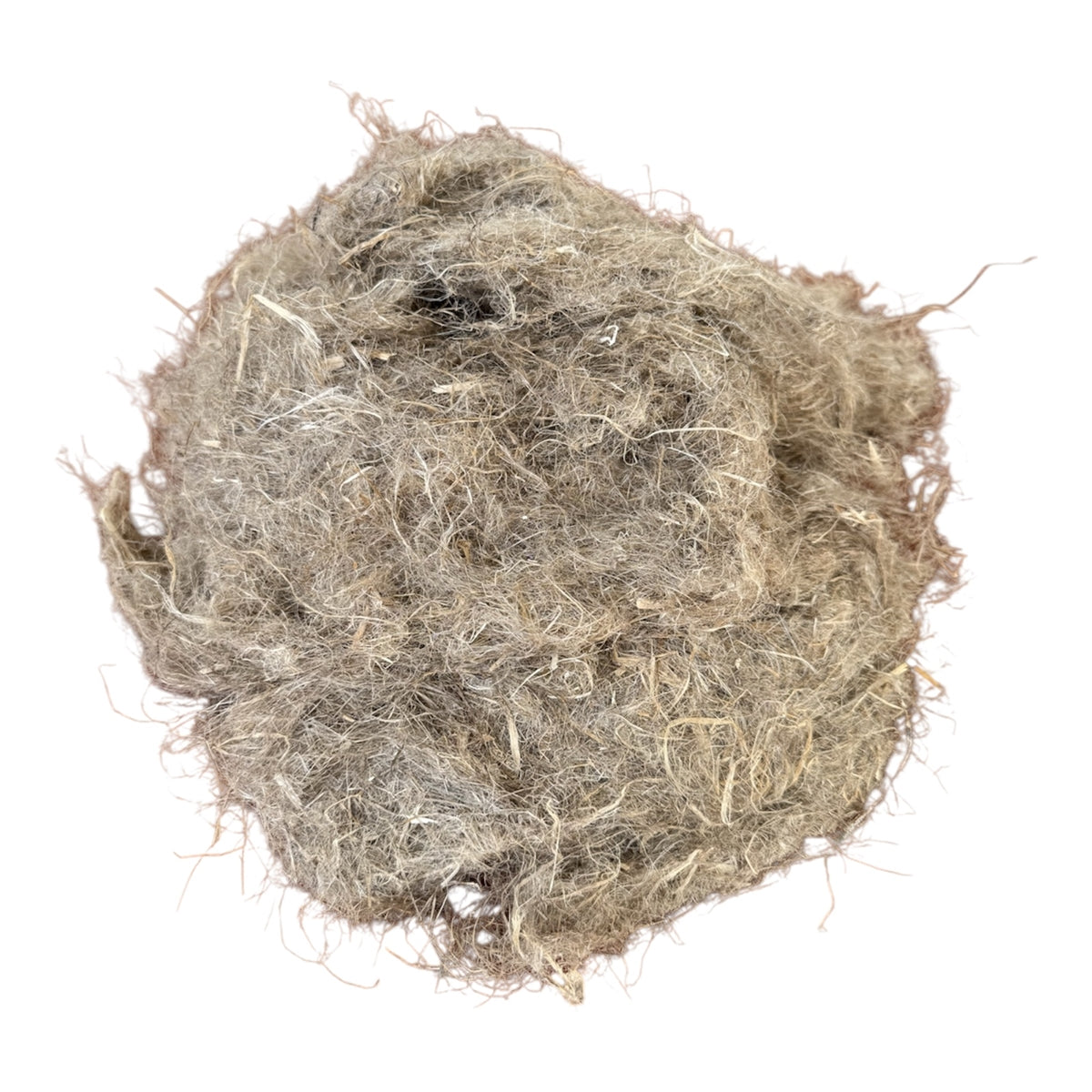 ORDER#: F-S4 100% American Hemp Short  Fiber, 3"