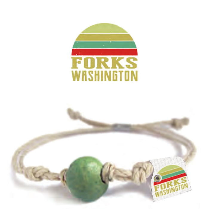 Forks Washington Sand Bead Bracelet by Earth Bands