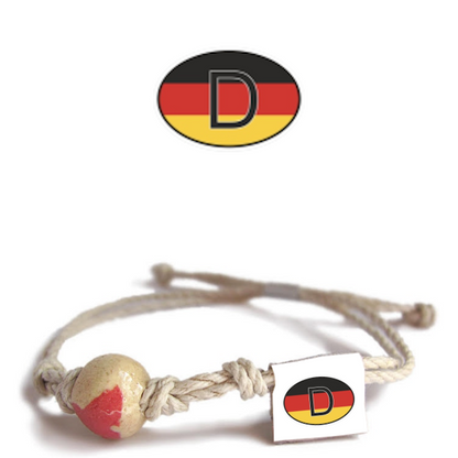 Germany Sand Bead Bracelet by Earth Bands