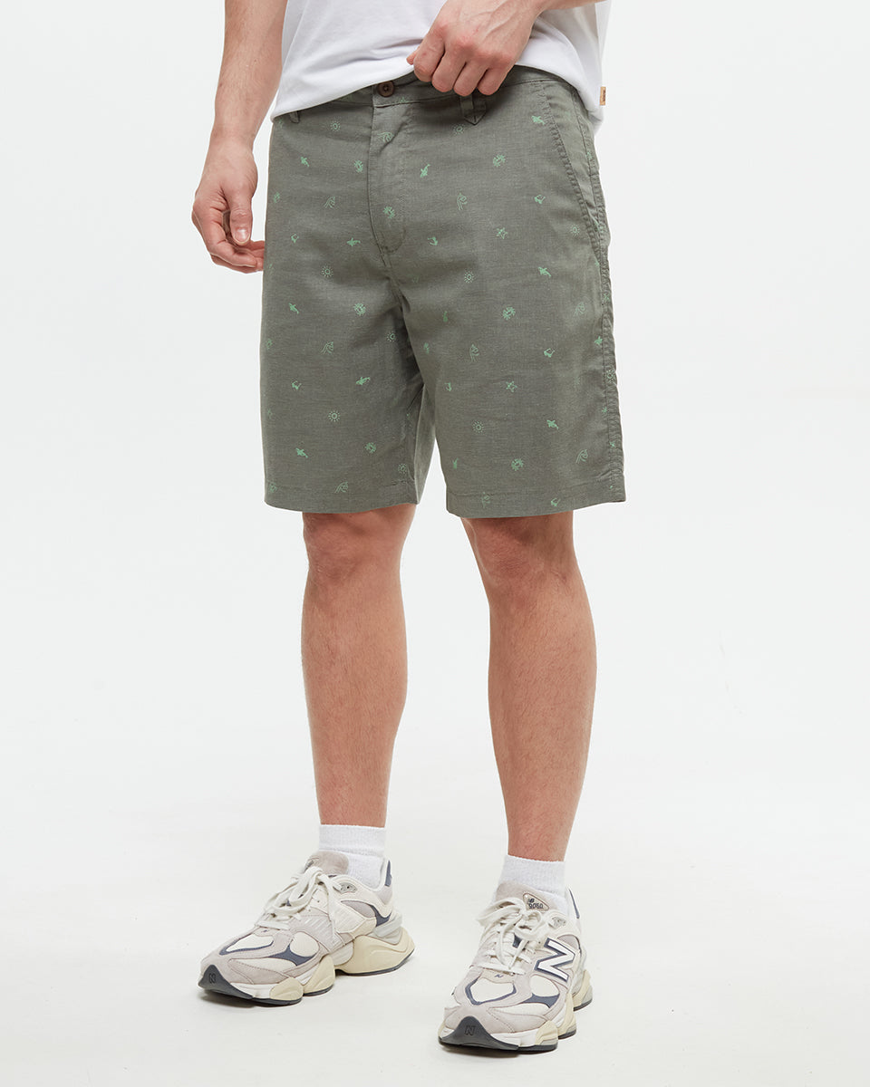 Hemp Latitude Short — Agave Green Hemlock by Tentree