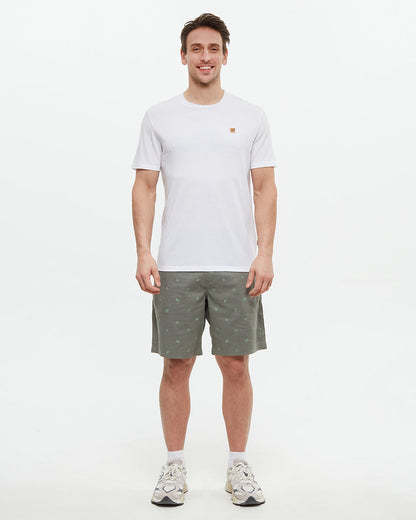 Hemp Latitude Short — Agave Green Hemlock by Tentree — view 2