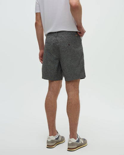 Hemp Latitude 7" Short — Graphite Heather by Tentree — view 3