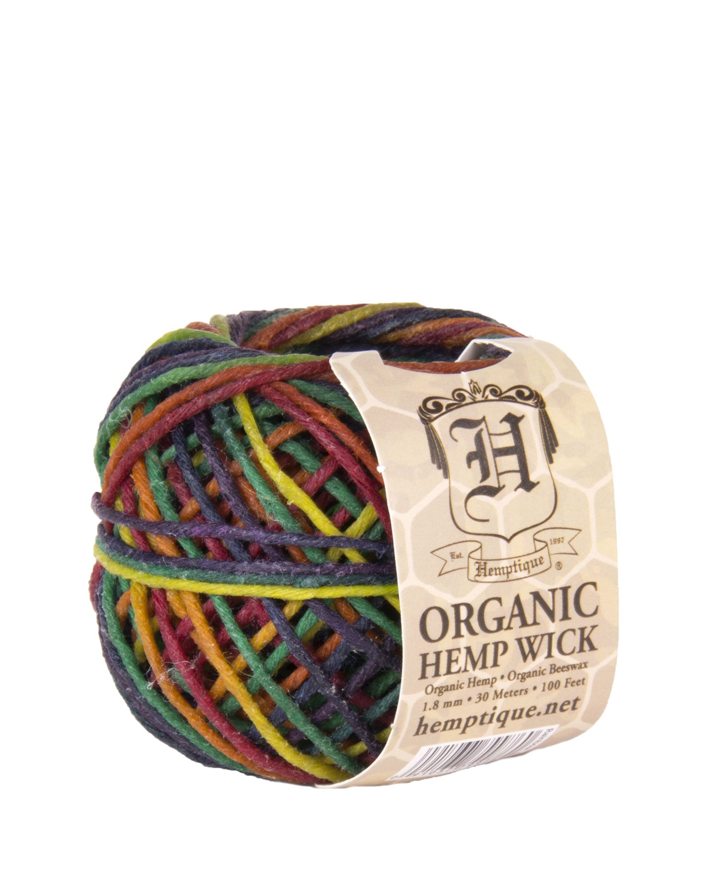 Organic Beeswax Hemp Wick