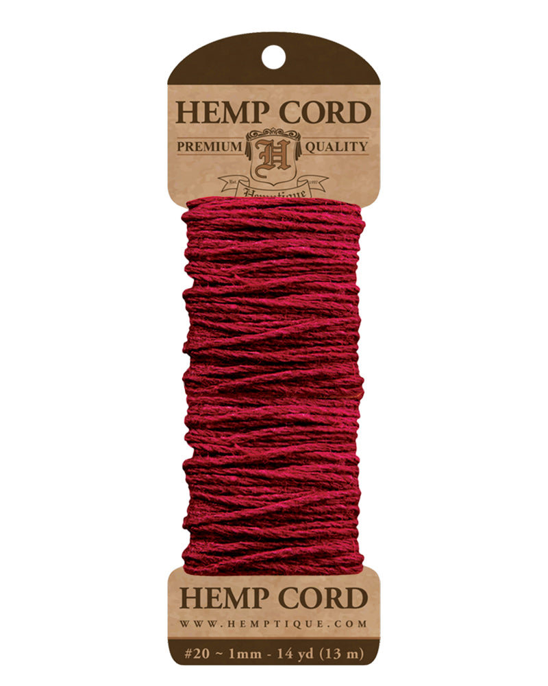 #20 (1mm) Hemp Long Mini Cards