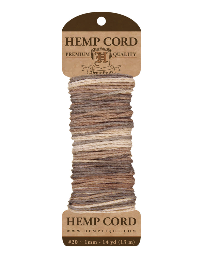 #20 (1mm) Hemp Long Mini Cards