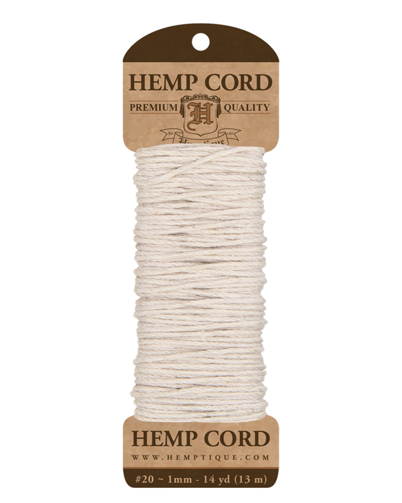 #20 (1mm) Hemp Long Mini Cards