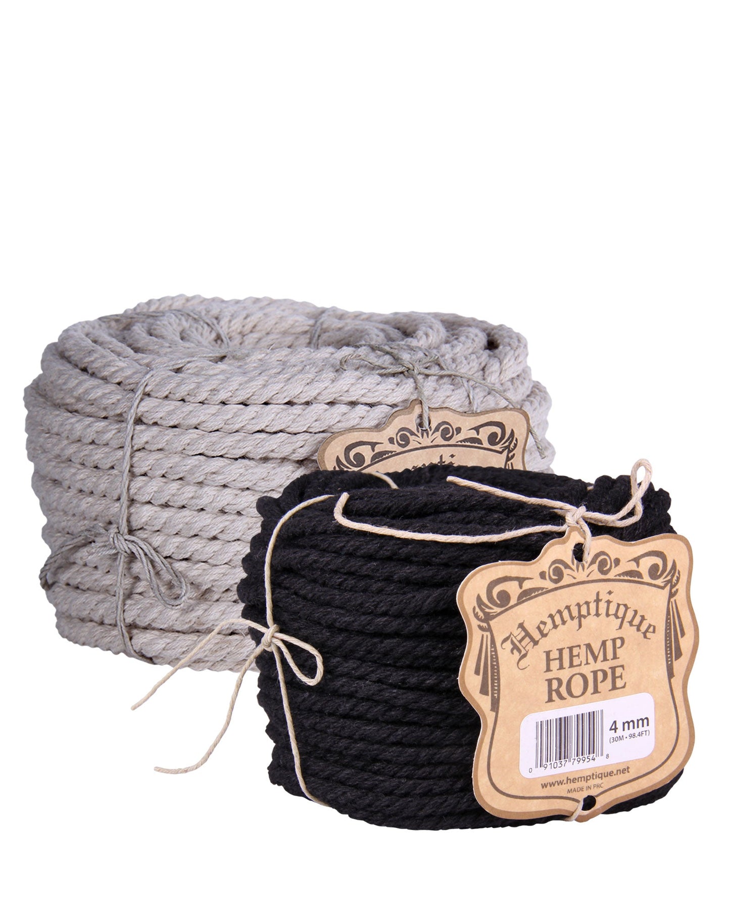 Hemp Macramé Rope Coils