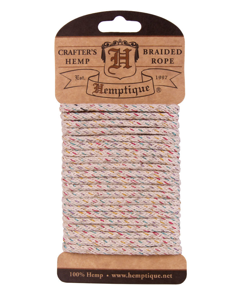 Hemp Rope Cards 4mm Braided