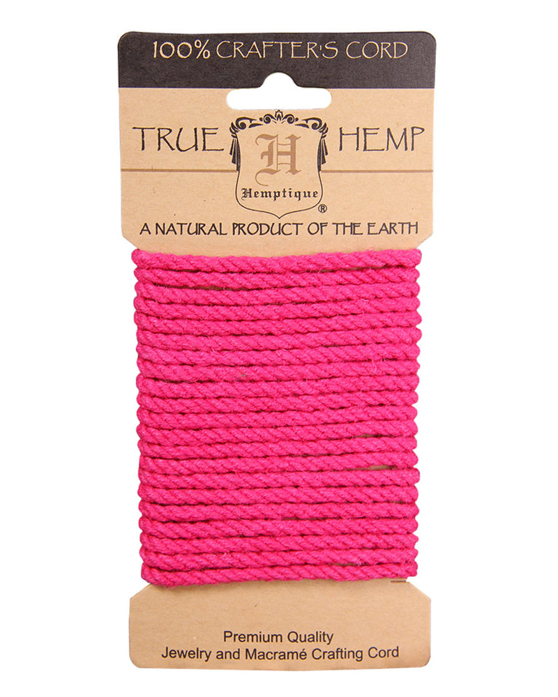 Hemp Rope Cards 4mm Twisted