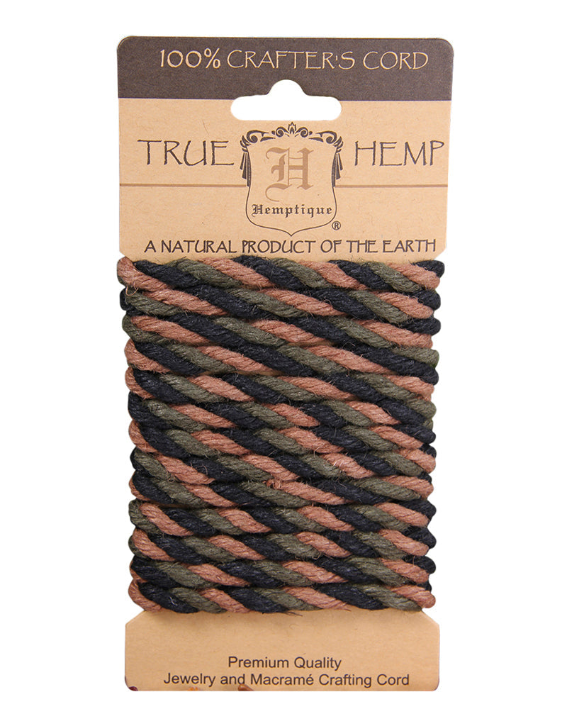 Hemp Rope Cards 6mm Twisted