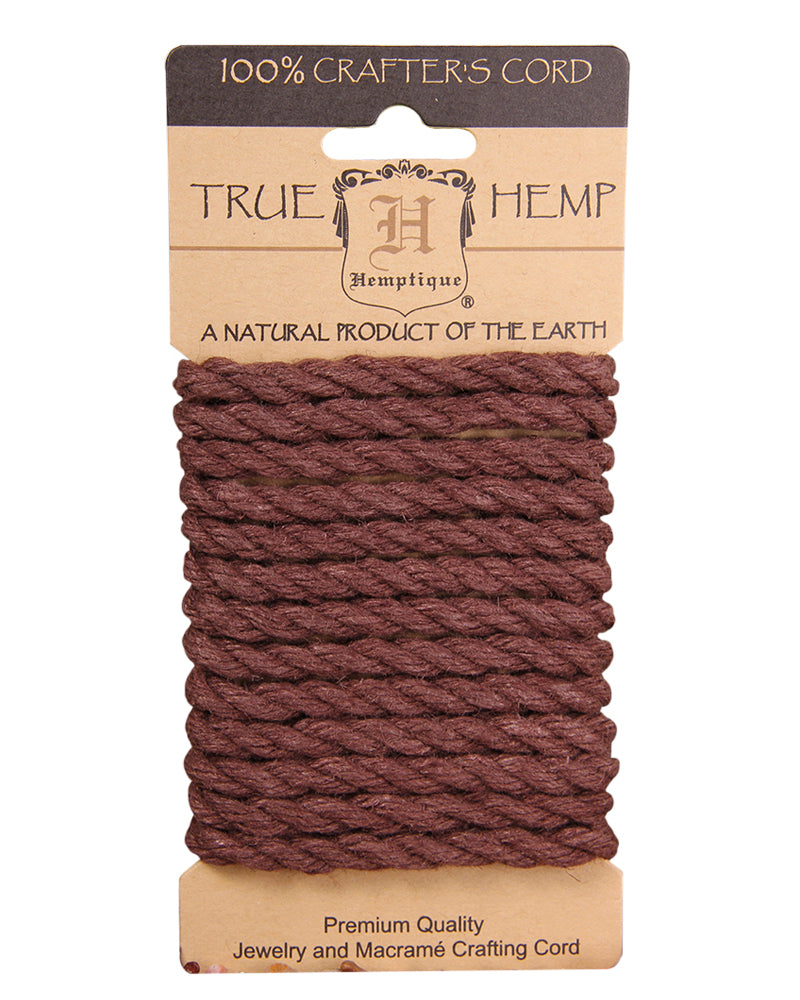 Hemp Rope Cards 6mm Twisted