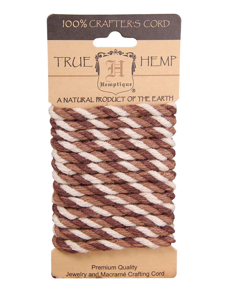 Hemp Rope Cards 6mm Twisted