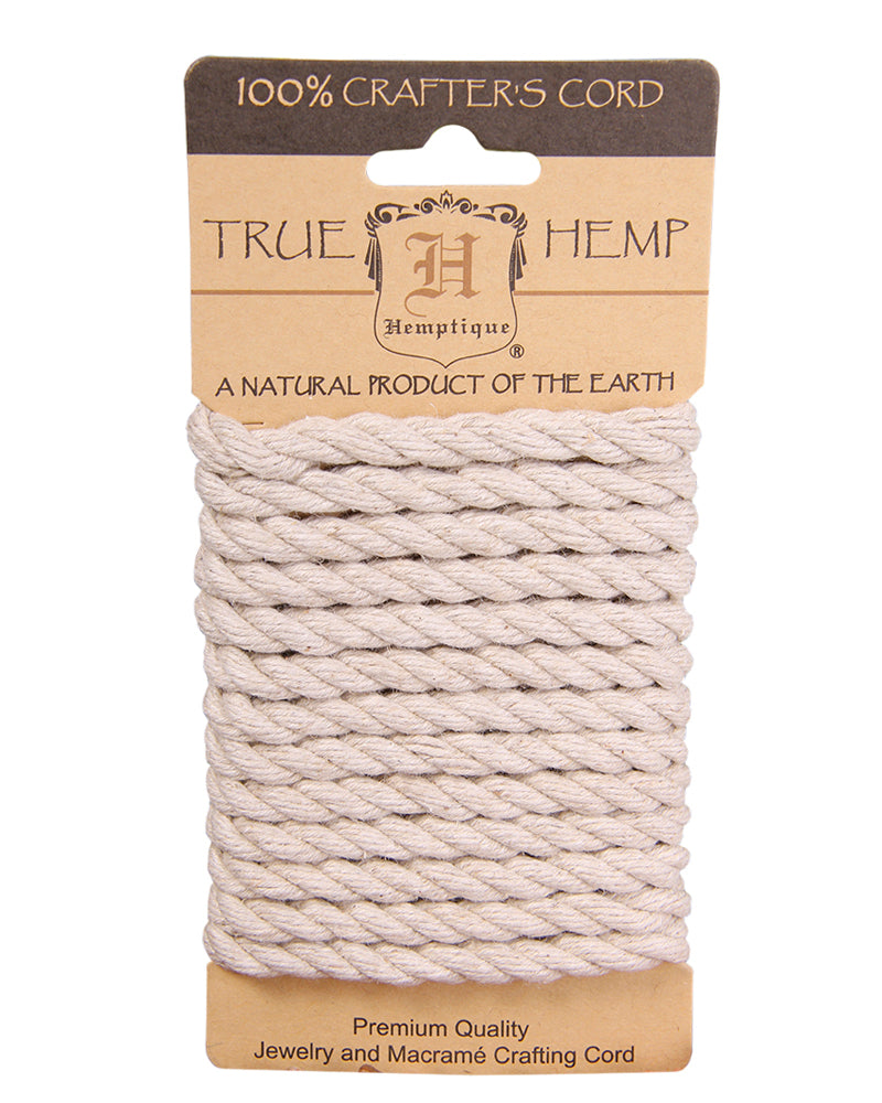 Hemp Rope Cards 6mm Twisted