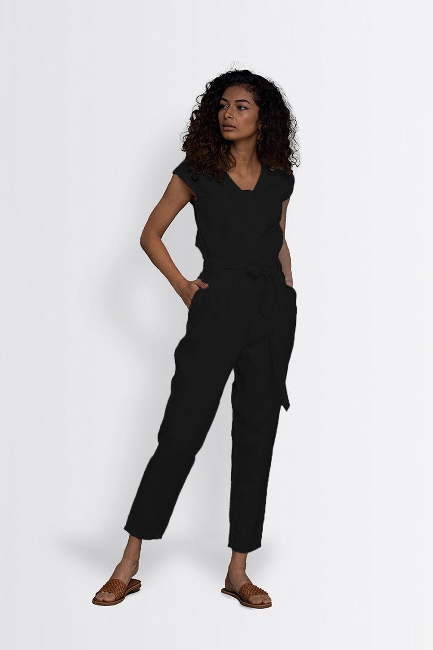 Hemp Noir Jumpsuit