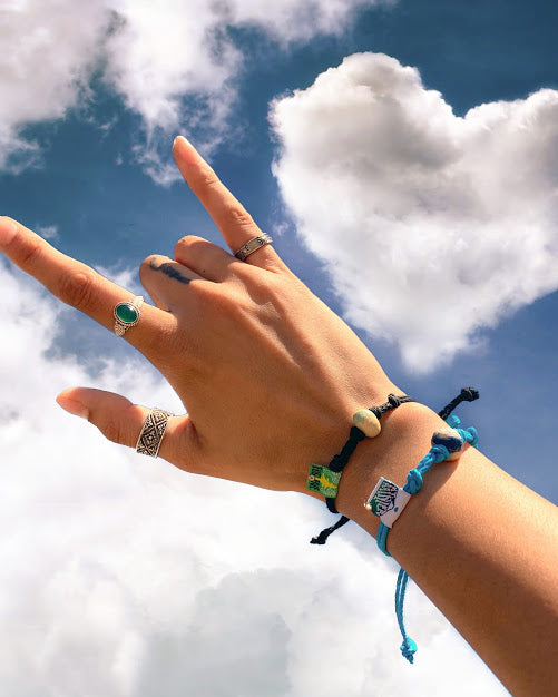 Germany Sand Bead Bracelet by Earth Bands — view 3