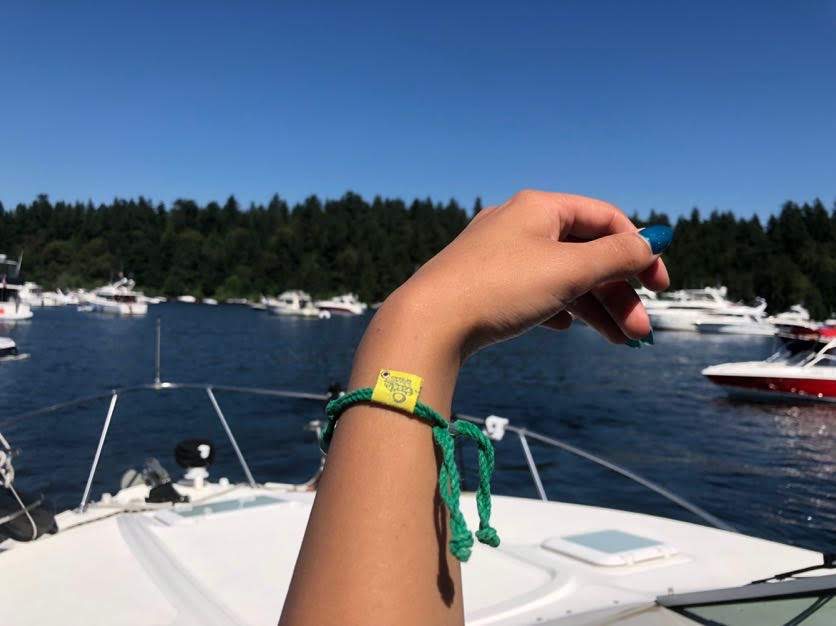 Cape Cod, Massachusetts Sand Bead Bracelet by Earth Bands — view 4