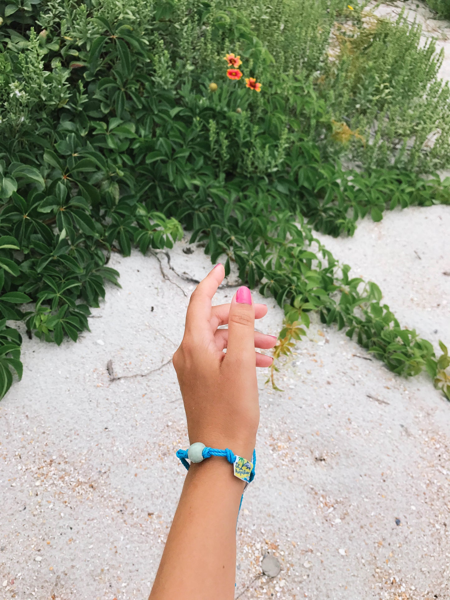 Lavallette, New Jersey Sand Bead Bracelet by Earth Bands — view 3