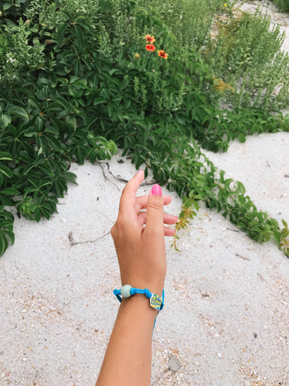 Lavallette, New Jersey Sand Bead Bracelet by Earth Bands — view 3