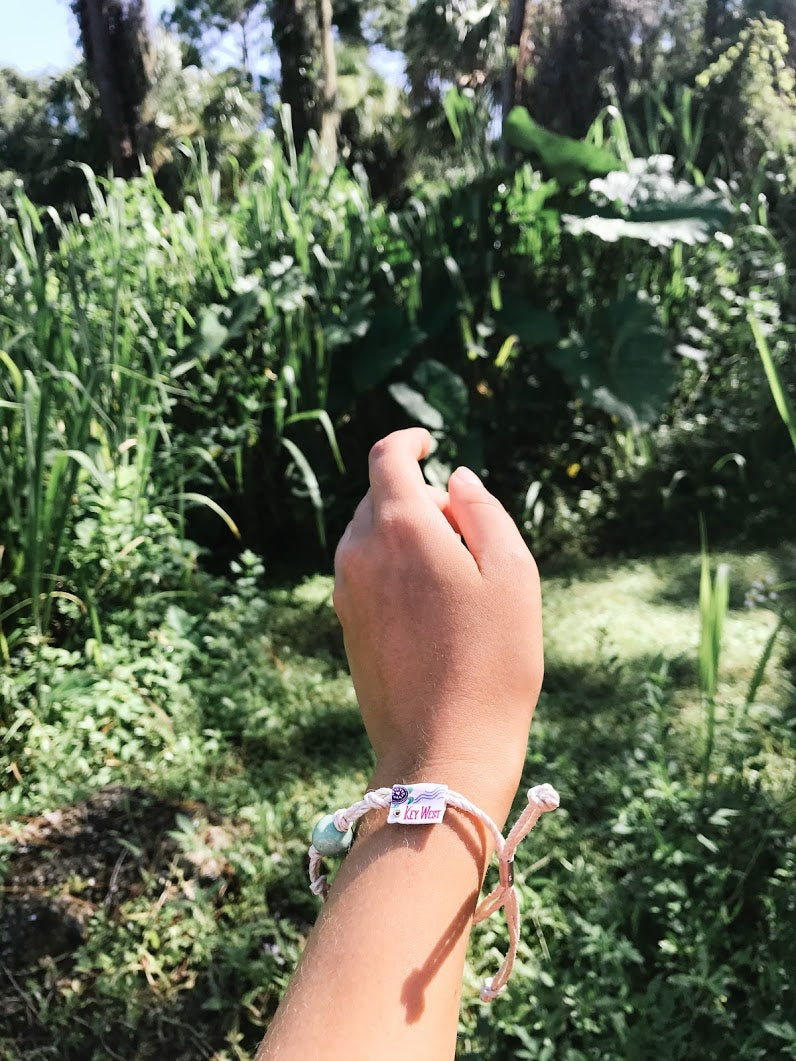 Key West, Florida Sand Bead Bracelet by Earth Bands — view 2