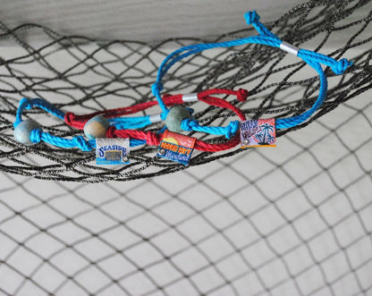 Ocean City, Maryland Sand Bead Bracelet by Earth Bands — view 3