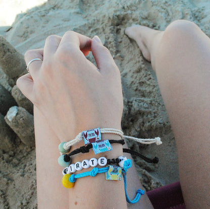 Rehoboth Beach Delaware Sand Bead Bracelet by Earth Bands — view 3