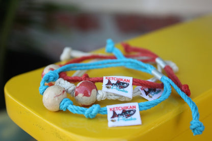 Ketchikan Alaska Sand Bead Bracelet by Earth Bands — view 2