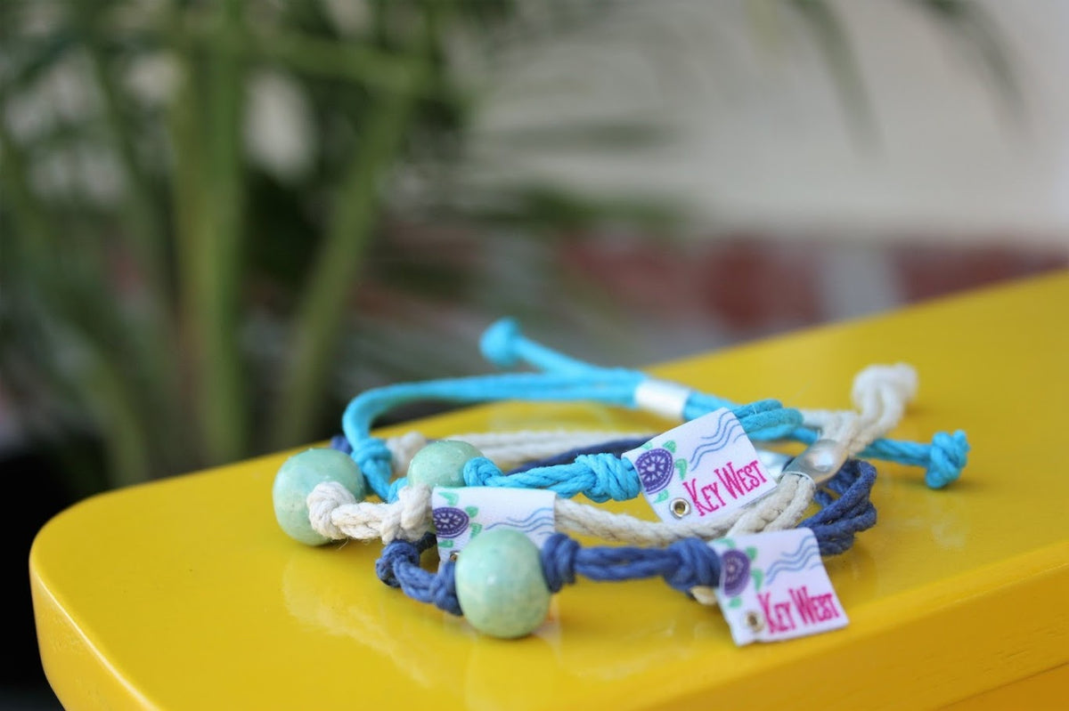 Key West, Florida Sand Bead Bracelet by Earth Bands — view 4