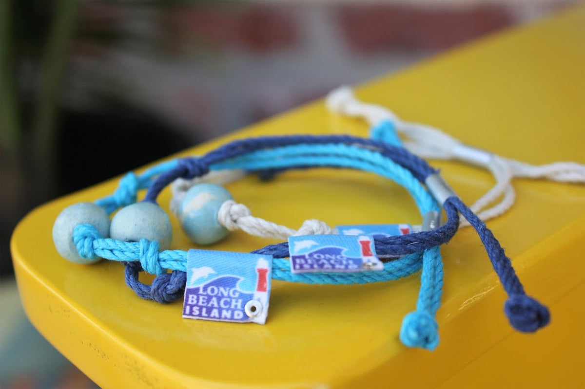 Long Beach Island, New Jersey Sand Bead Bracelet by Earth Bands — view 3
