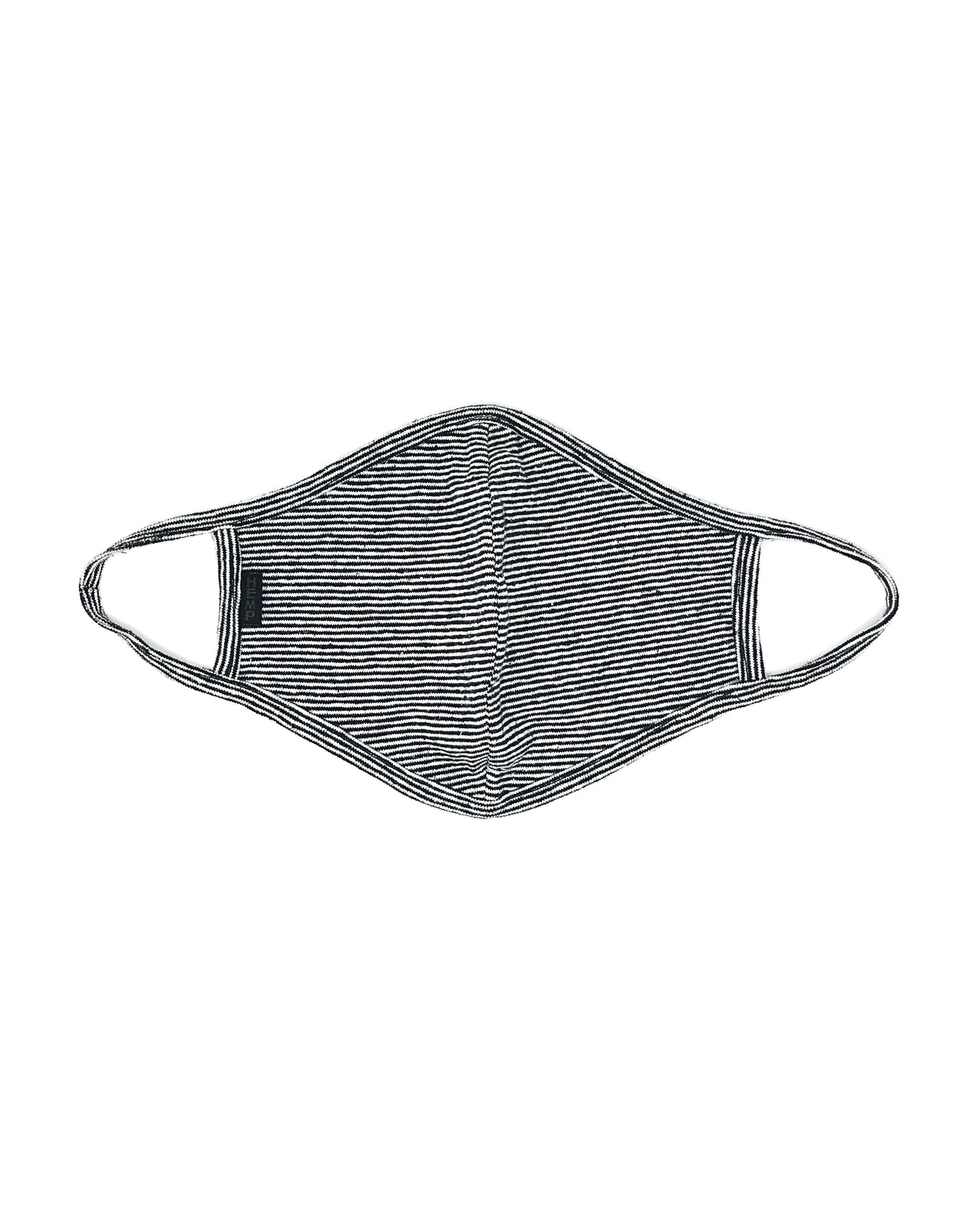 Hemp Micro Stripe Face Mask