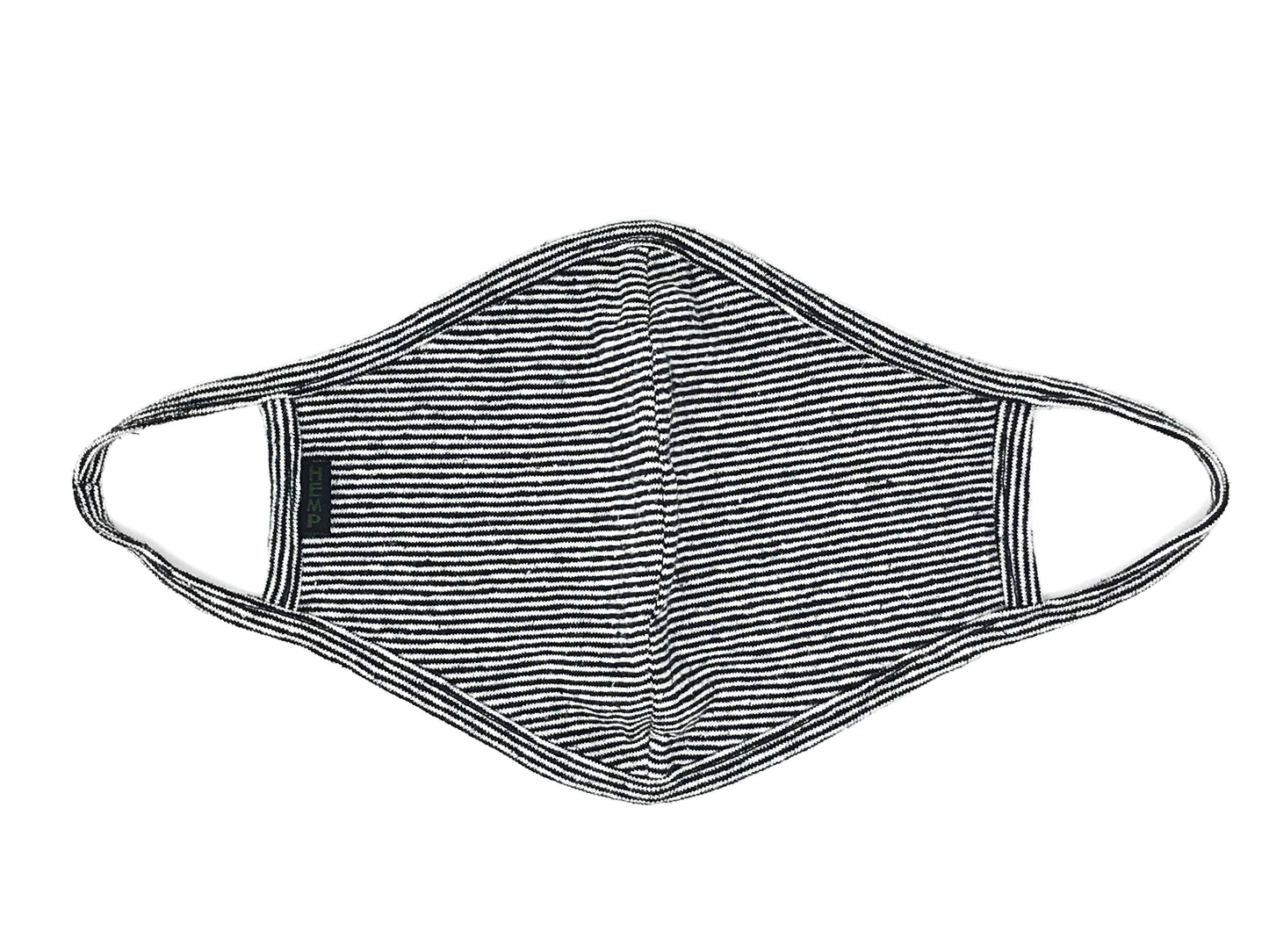 HEMP MICRO STRIPE FACE MASK