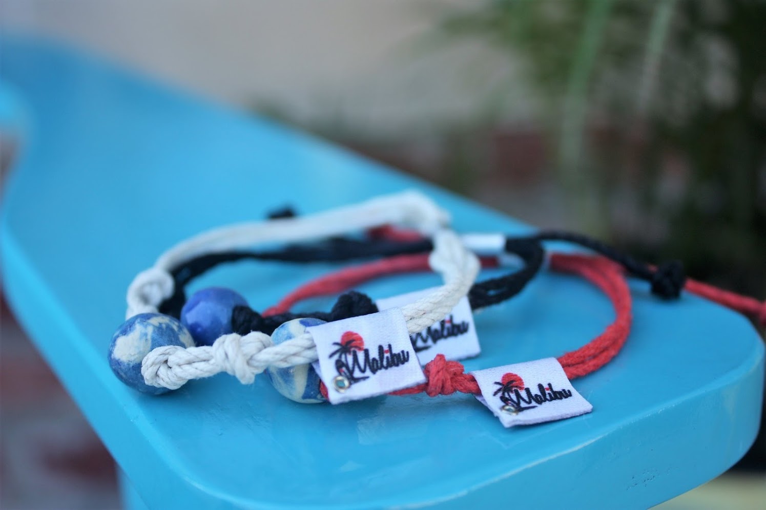 Malibu, California Sand Bead Bracelet by Earth Bands — view 3